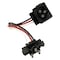 Truck-Lite Stop/Turn/Tail Plug, 16 Gauge Gpt Wire, Male Pin Plug, Right Angle Pl-3, 5 In. 94897 - alternate 5